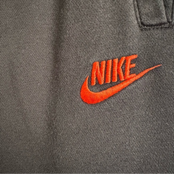 Nike Men’s Just Do It Black White Orange Jogger Sweatpants Size XXL Athleisure - Picture 4 of 6